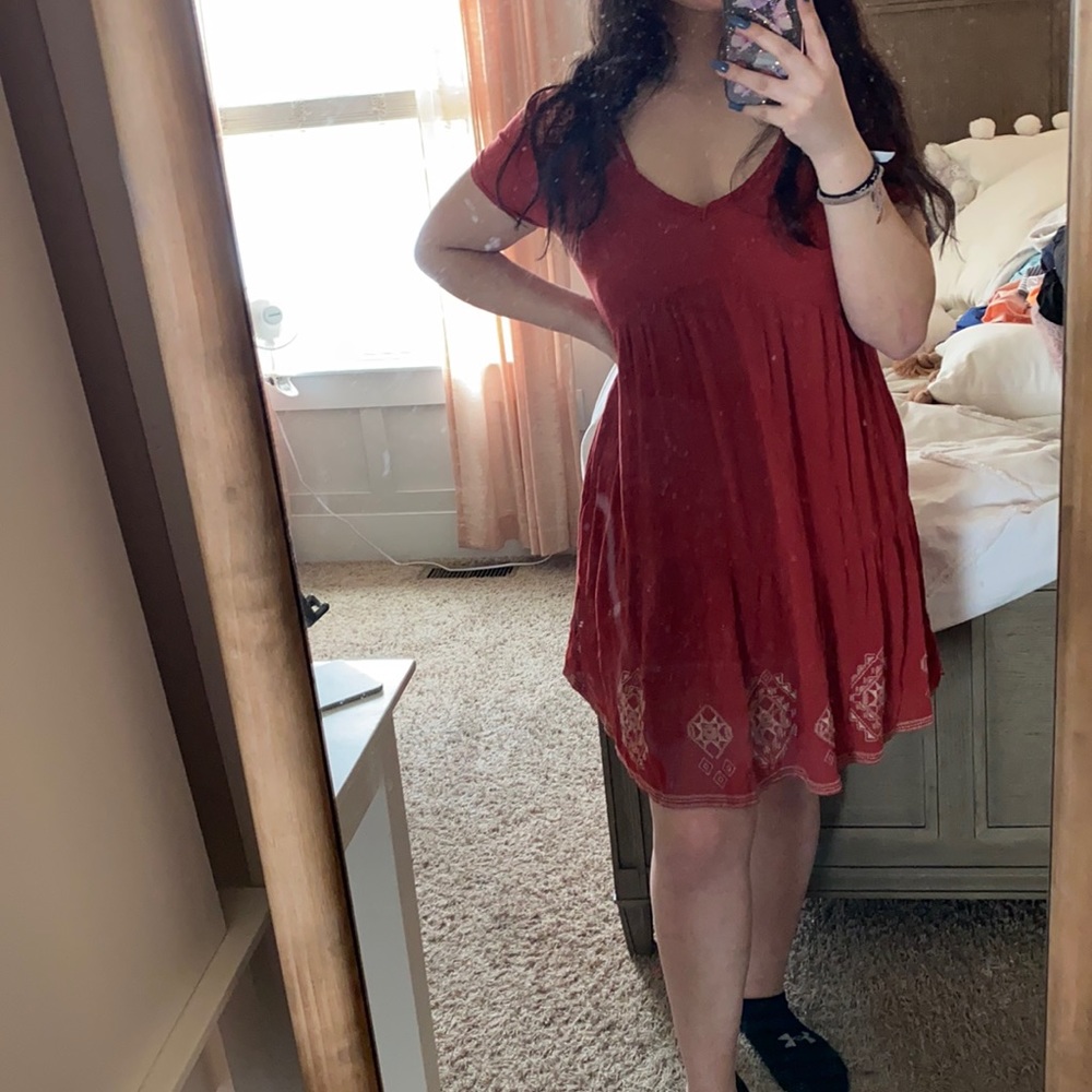 Orange Dress
